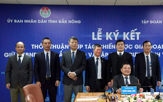 VNPT tiếp tục ký kết thỏa thuận hợp tác chiến lược với tỉnh Đắk Nông