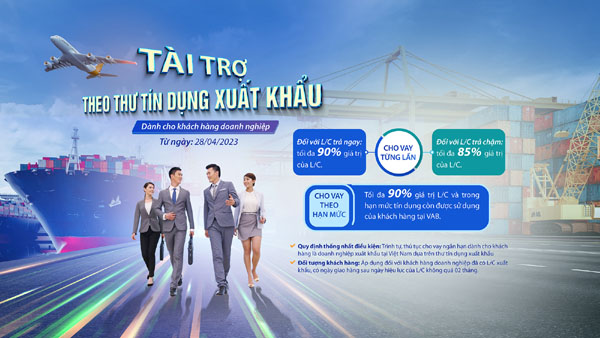 VietABank tai tro tin dung cho doanh nghiep xuat khau 2