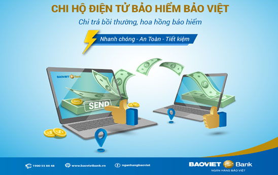 BaoVietBank triển khai dịch vụ chi hộ điện tử Bảo hiểm Bảo Việt