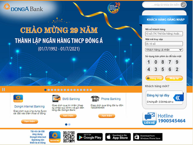 DongA Bank khuyen mai dac biet Nap tien sanh dieu 2