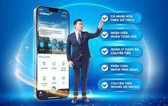 Eximbank thay đổi giao diện trên nền tảng giao dịch trực tuyến Mobile Banking