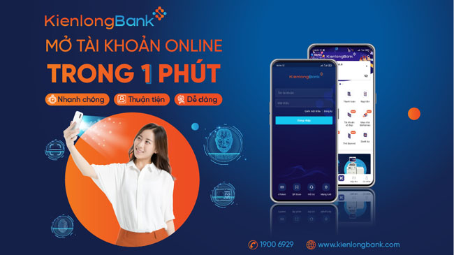 KienlongBank trien khai dich vu mo tai khoan truc tuyen 2