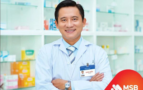 MSB hỗ trợ lãi suất cho doanh nghiệp Dược - Y tế