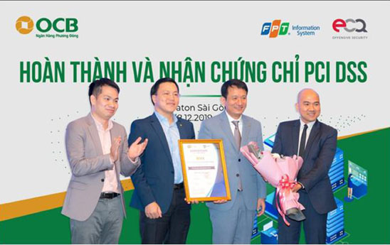OCB đạt chứng nhận PCI DSS về bảo mật thẻ trong 3 năm liên tiếp
