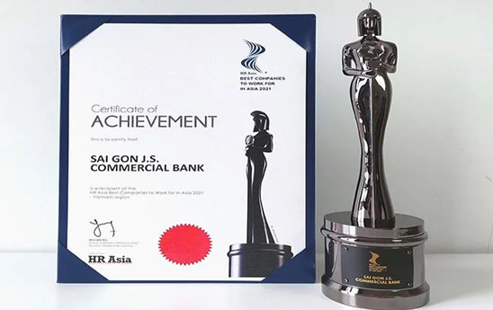 SCB được vinh danh là “Nơi làm việc tốt nhất Châu Á 2021”