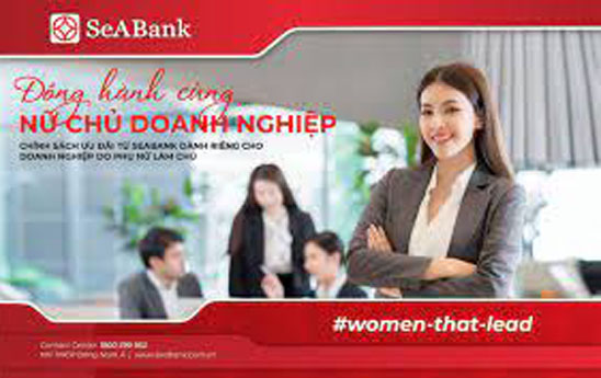 SeABank dành nhiều ưu đãi cho doanh nghiệp phụ nữ làm chủ