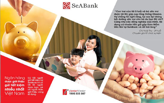 SeABank ra mắt sản phẩm tiết kiệm “Ươm mầm ước mơ”