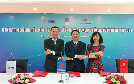 Techcombank và MB thu xếp 1,4 tỷ USD cho dự án điện khí của PVPower