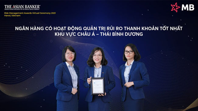 The Asian Banker vinh danh MB ba giai thuong lon 2