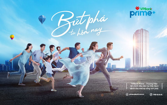 VPBank ra mắt thương hiệu tài chính dành riêng cho thế hệ sống bứt phá: VPBank Prime