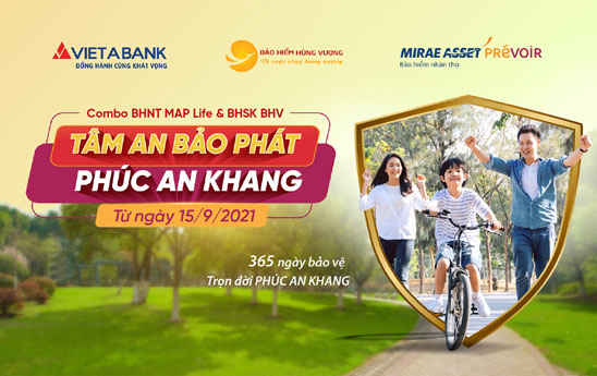 VietABank ra mắt sản phẩm Combo Bảo hiểm “Tâm An Bảo Phát - Phúc An Khang”