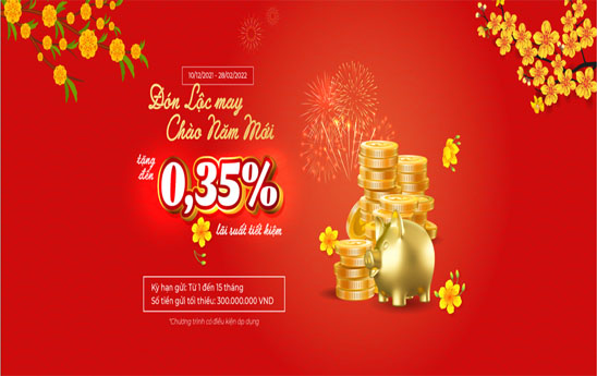 VietABank ưu đãi lãi suất gửi tiết kiệm