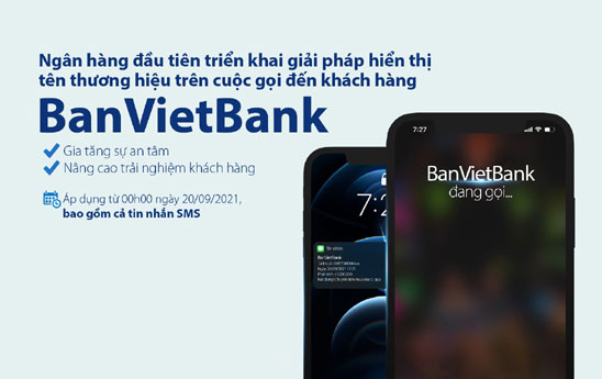 VietCapitalBank triển khai việc hiển thị tên ngân hàng khi gọi đến khách hàng
