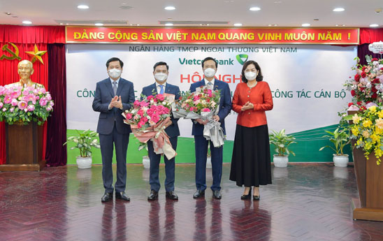 Vietcombank công bố quyết định về nhân sự lãnh đạo cấp cao
