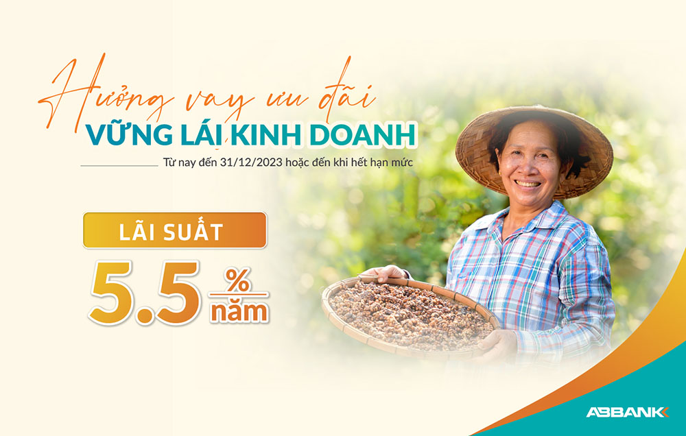 abbank uu dai lai suat cho vay san xuat kinh doanh chi 55 nam 1