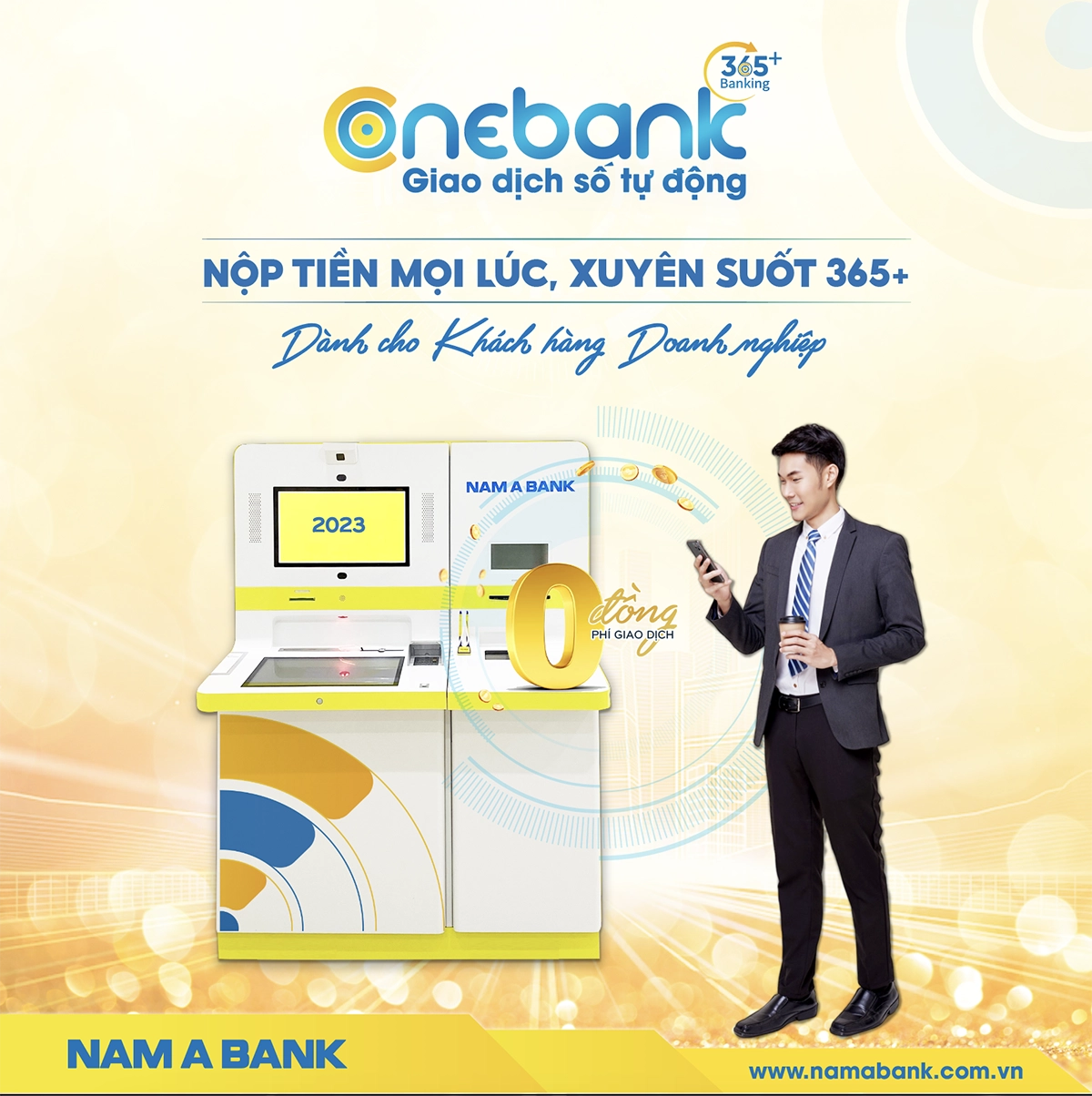 khach hang doanh nghiep co the nop tien nhanh tai diem giao dich so onebank