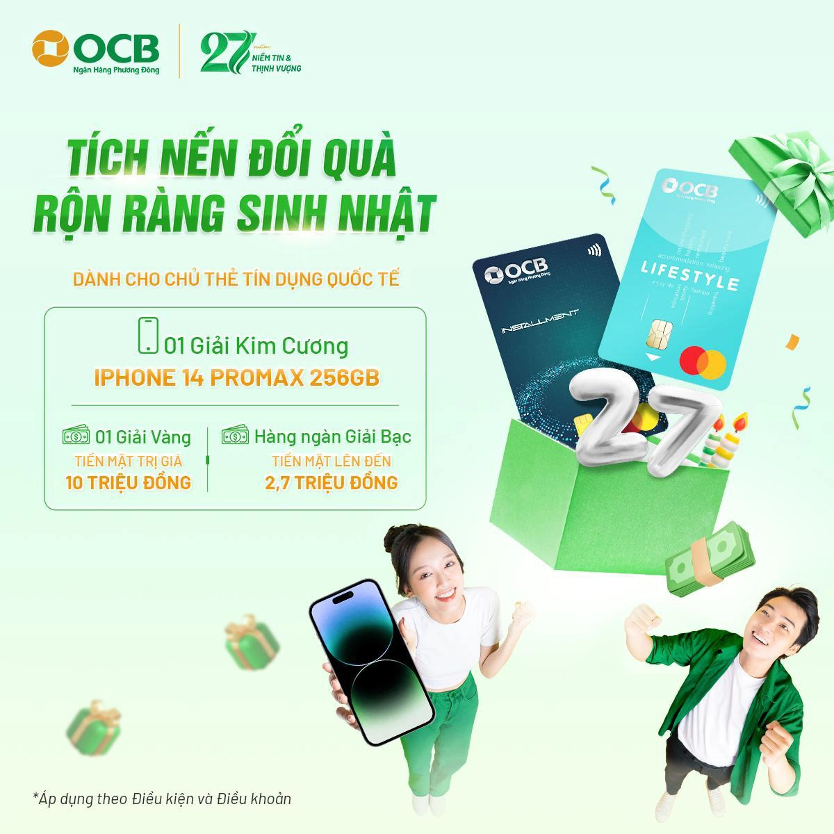 tich nen doi qua ron rang sinh nhat cung the quoc te ocb