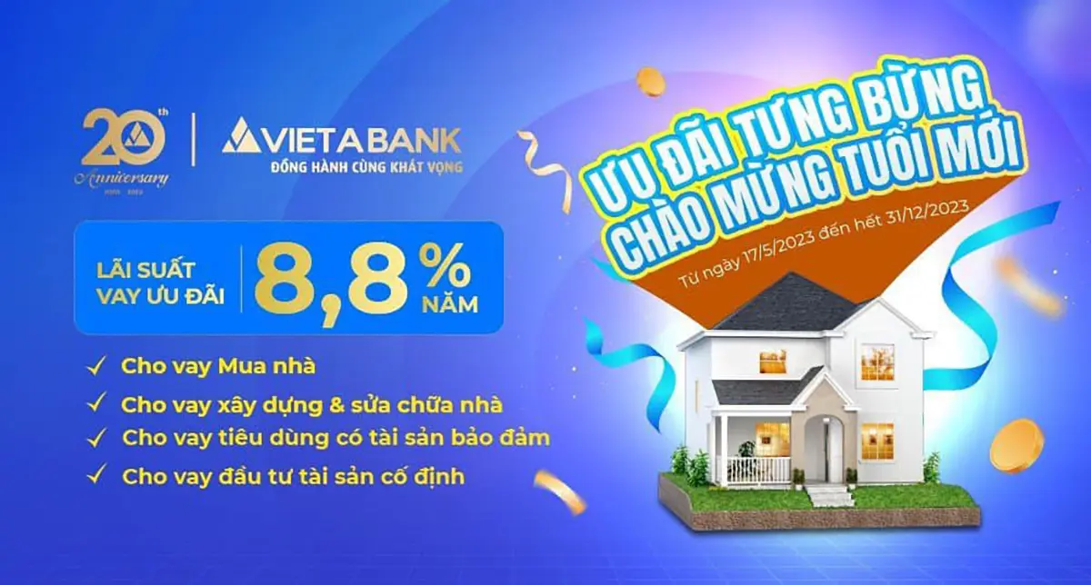 vietabank cho vay uu dai lai suat chi tu 8 8 nam
