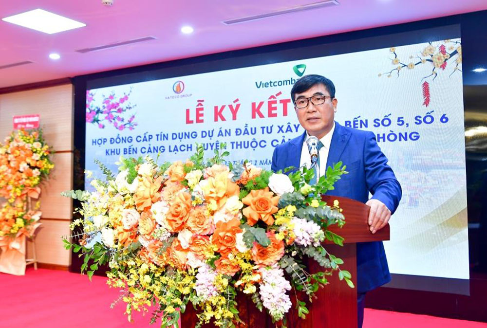 vietcombank tai tro tin dung cho du an dau tu xay dung ben cang so 5 so 6 khu ben cang lach huyen1