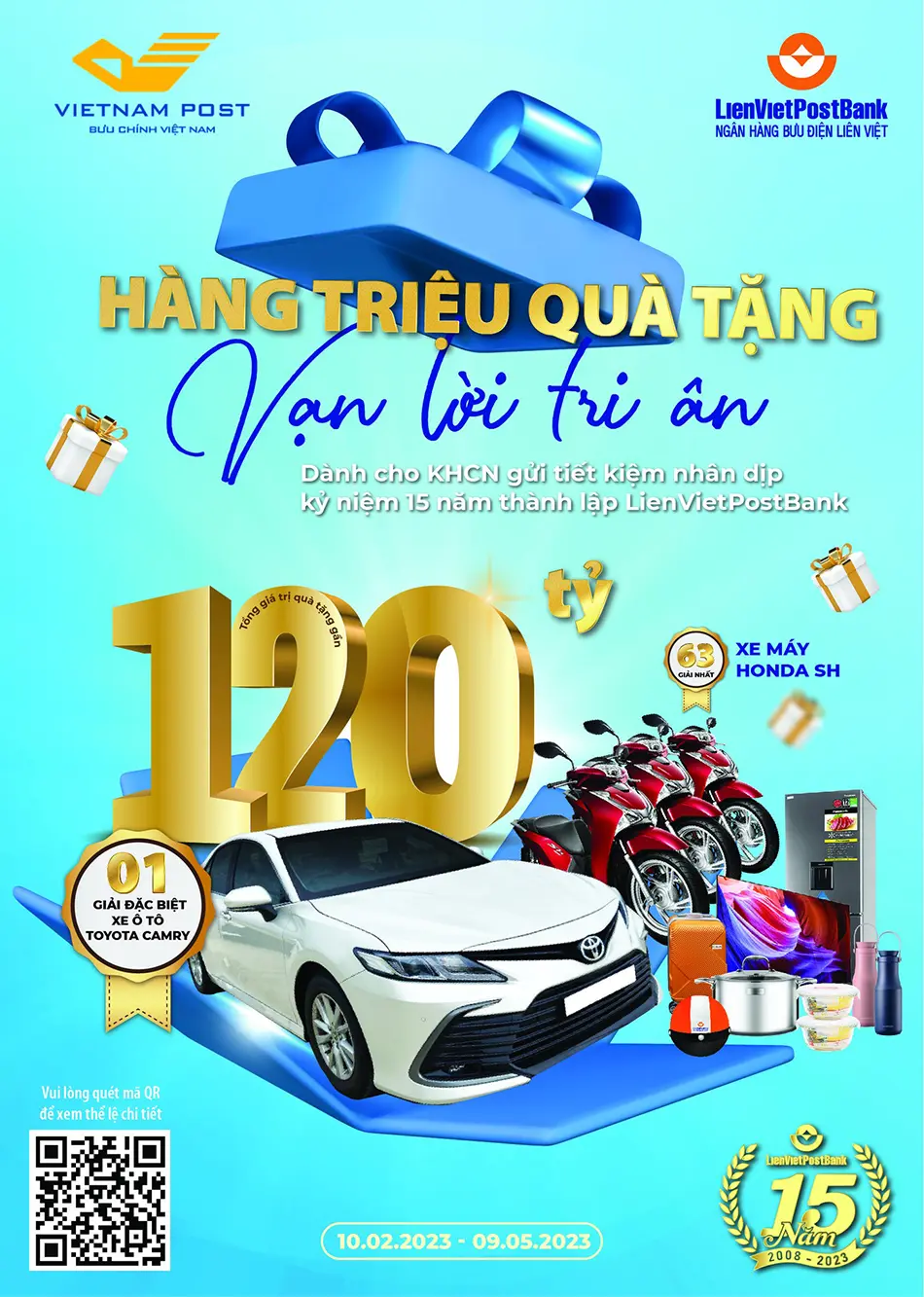 vietnam post cung lienvietpostbank tung chuong trinh khuyen mai hang trieu qua tang van loi tri an2