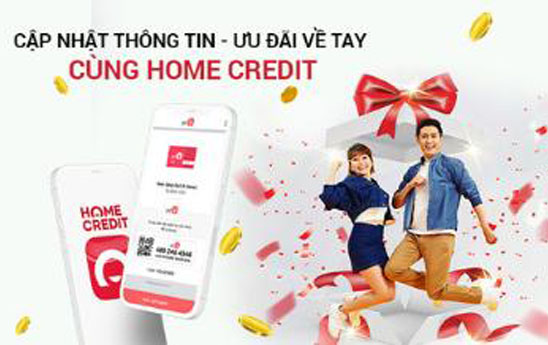 Gọi tổng đài Home Credit cập nhật số điện thoại nhận E-voucher