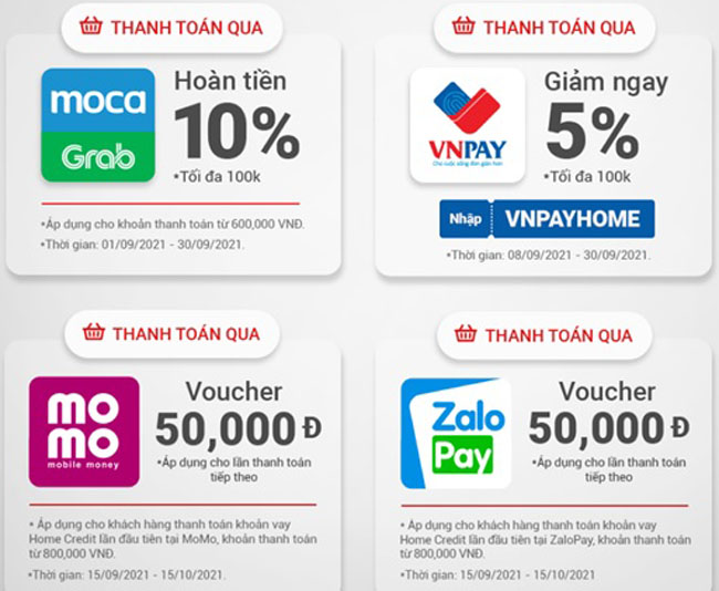 Home Credit khuyen mai thanh toan truc tuyen 2