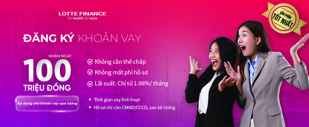 LOTTE Finance day manh san pham cho vay qua luong 2