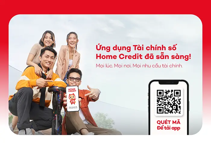 home credit uu dai khach hang thanh toan khoan vay tren ung dung tai chinh so