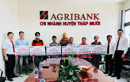 Agribank Chi tra quyen loi bao hiem bao an tin dung