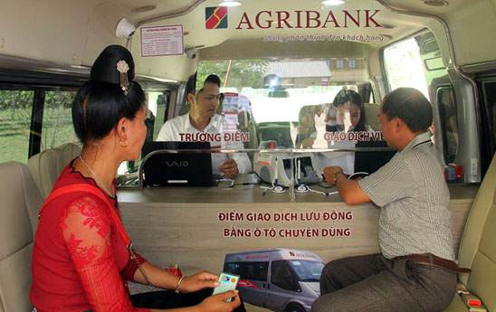 Agribank sẵn sàng phục vụ 