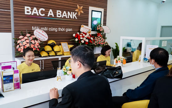 BacABank Thanh Tri khai truong Phong giao dich Thuong Tin
