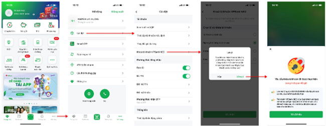 Chu dong khoa tai khoan qua VPBank NEO 3