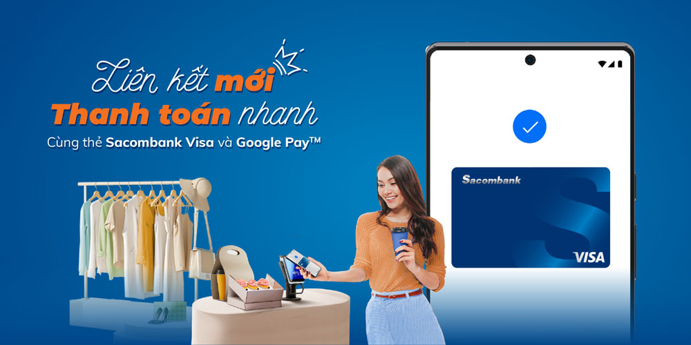 Chu the Sacombank Visa nhan uu dai hoan tien 1
