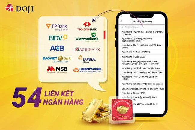 DOJI TPBank ra mat tinh nang moi 3