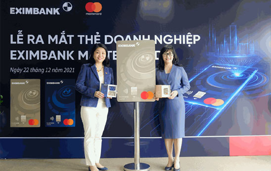 Eximbank ra mắt bộ đôi thẻ tín dụng và ghi nợ quốc tế Eximbank - Mastercard Business