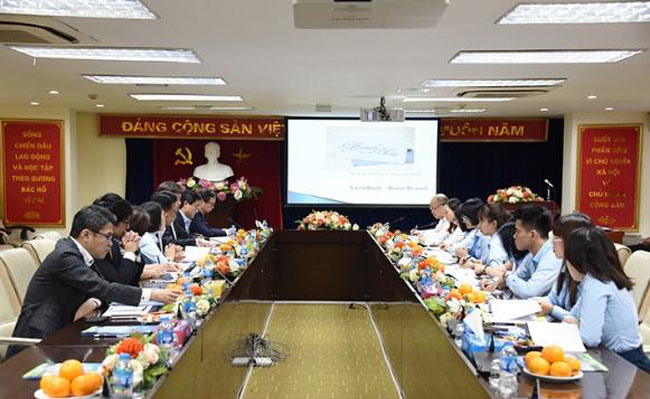 Lanh dao cap cao MUFG Bank tham va lam viec tai VietinBank 3