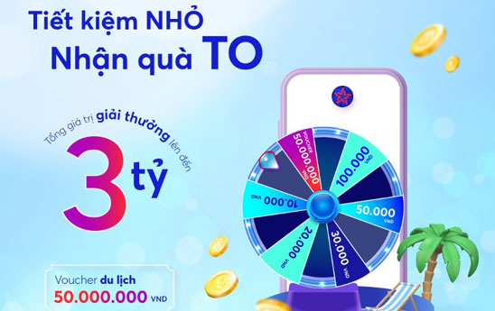 MB tang qua len toi 50 trieu dong cho khach gui tiet kiem