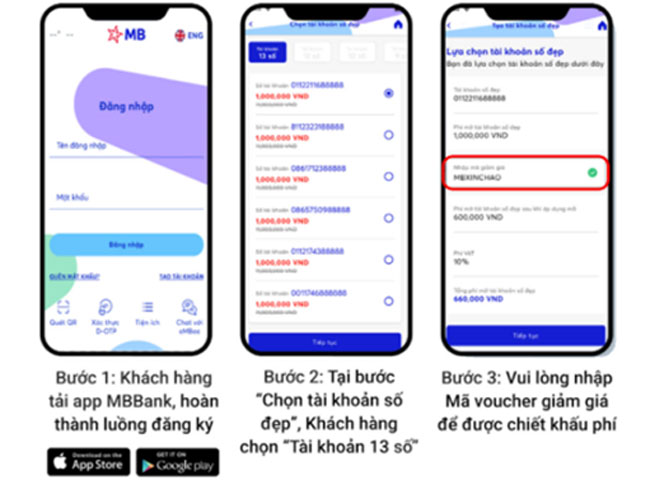 MB tang voucher giam phi tai khoan so dep tai Shopee 2