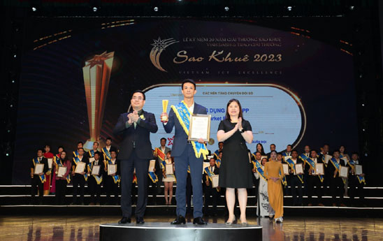 MB tiếp tục có 2 sản phẩm được vinh danh tại giải thưởng Sao Khuê 2023