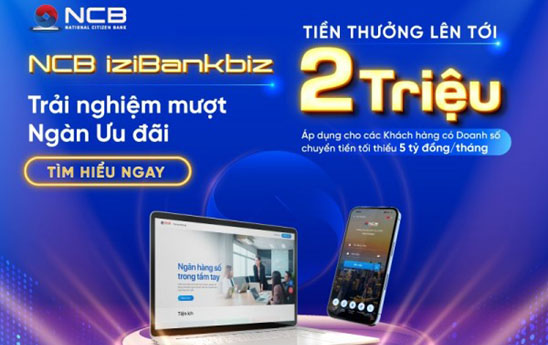 NCB tri an cac khach hang doanh nghiep