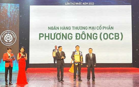 OCB được vinh danh Top công nghệ 4.0 Việt Nam 2022