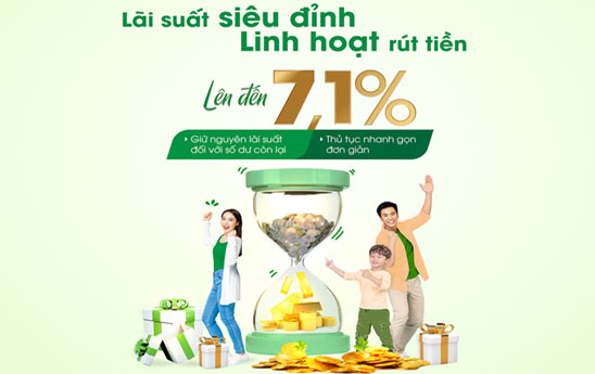 OCB triển khai tính năng rút trước hạn một phần tiền gửi