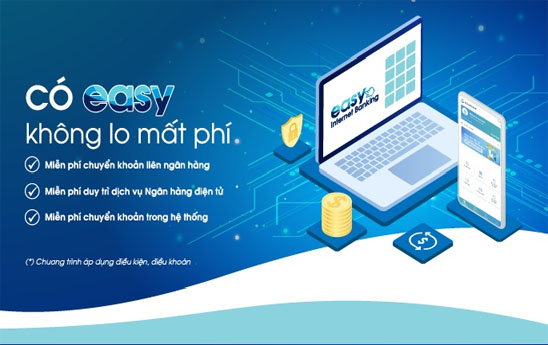 OceanBank ưu đãi phí dịch vụ Ngân hàng điện tử