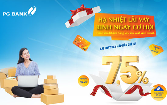 PG Bank giam lai suat cho vay ho tro khach hang