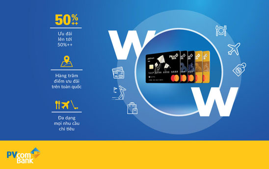 PVcomBank liên tục cập nhật ưu đãi WOW cho chủ thẻ Mastercard