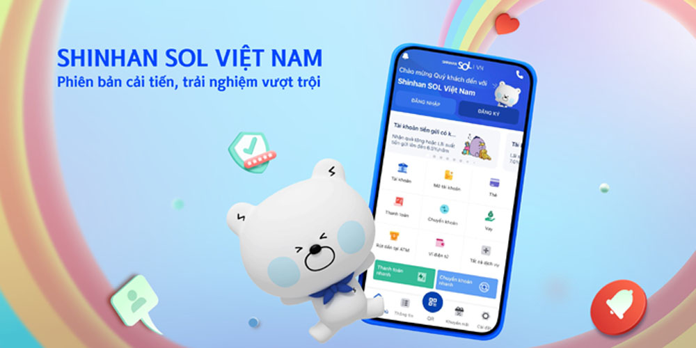 Ra mat ung dung Shinhan SOL Viet Nam phien ban moi 2