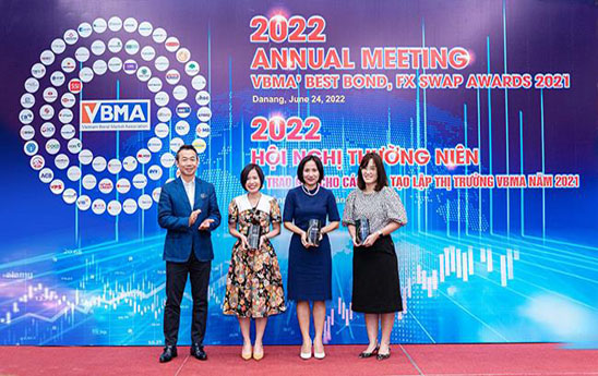 SCB được VBMA vinh danh là “Nhà tạo lập thị trường giao dịch Repo nhiều thứ ba năm 2021”