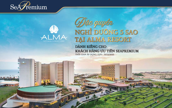 SeABank dành tặng khách hàng ưu đãi đẳng cấp tại ALMA Resort