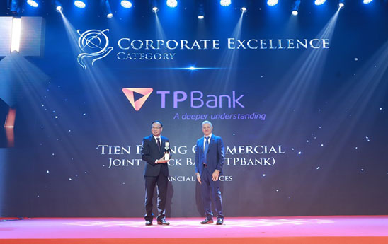 TPBank 2 lần được xướng tên tại Lễ vinh danh doanh nghiệp xuất sắc Châu Á Thái Bình Dương