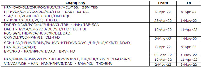 Uu dai hap dan khi mua ve may bay Vietnam Airlines 2